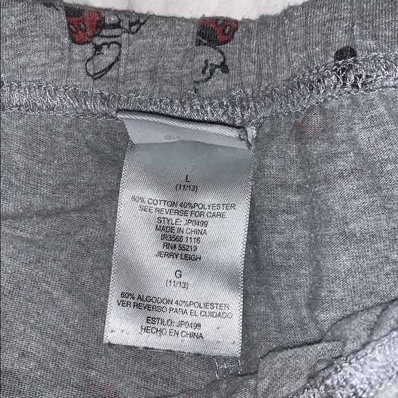 Disney Mickey Mouse print pants. Size L - Picture 2 of 2